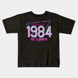 Born In 1984 Throwback Birthday Kids T-Shirt